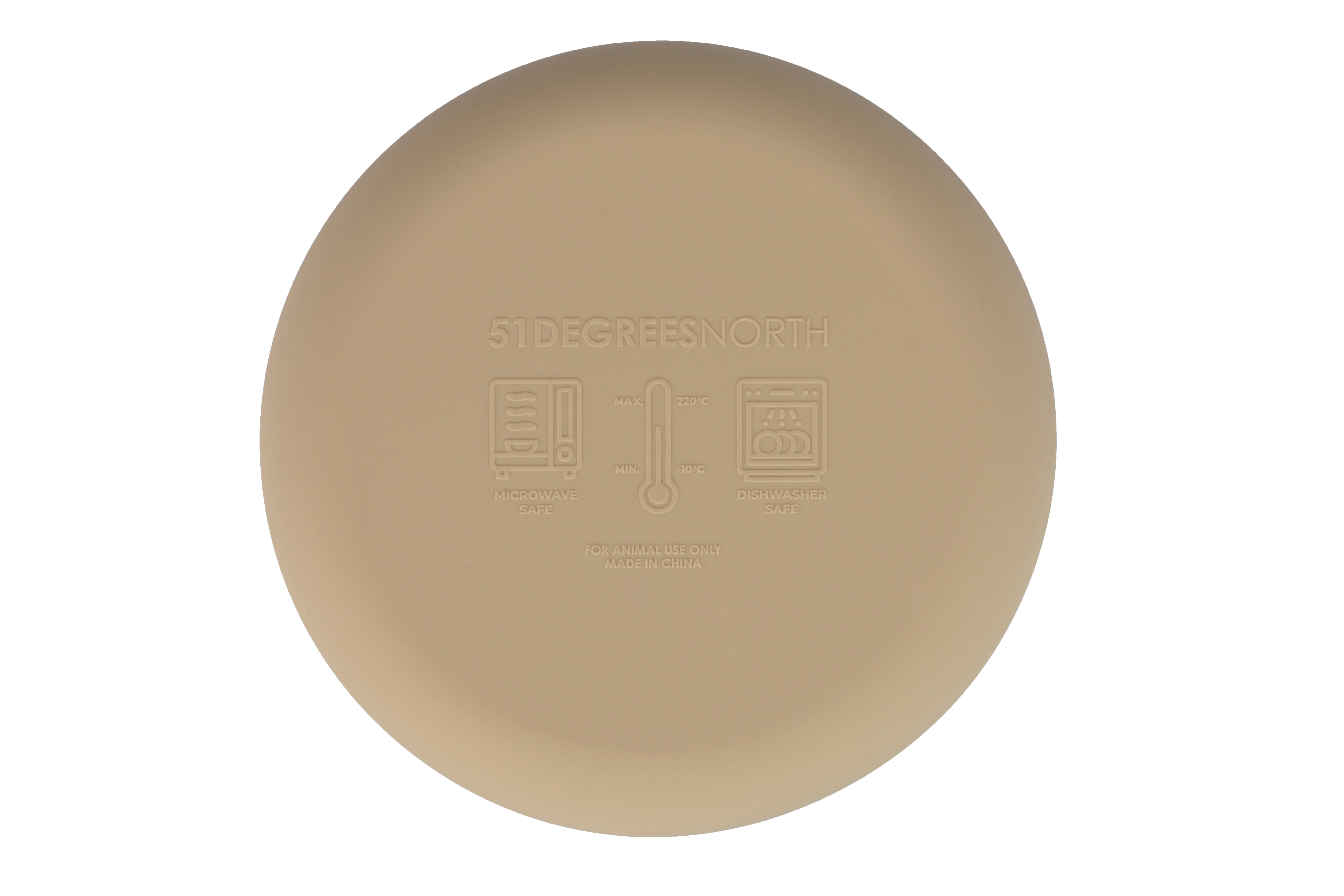 Classic Bowl - 350ml für Hunde - Farbe: Sand